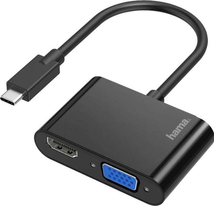 Hama 2in1 Video Interface Converter (HDMI, VGA, USB-C)