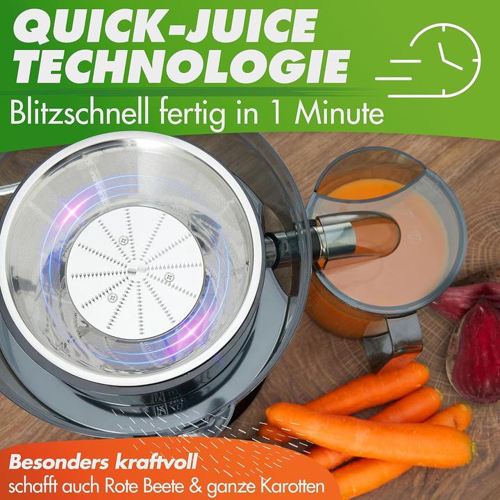 Actual product image Nutrilovers Quick-Juicer