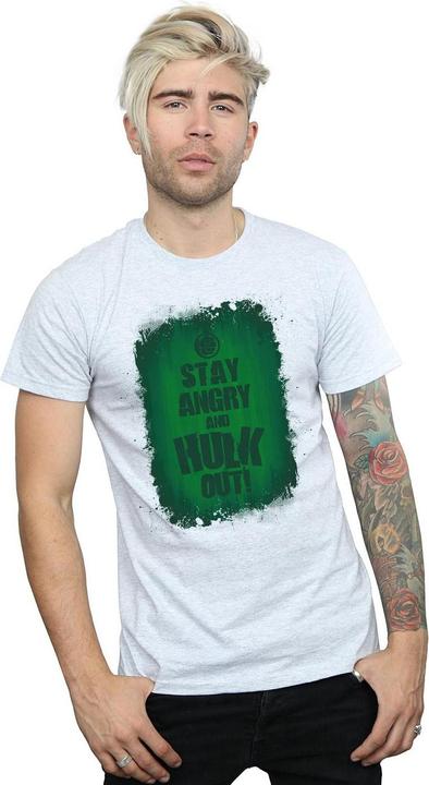 Immagine prodotto Maglietta Hulk Stay Angry (M)