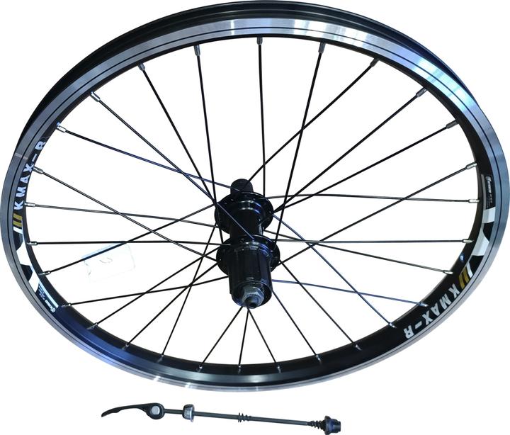 Image du produit Mustang Velo Roue arrière 20&quot 135/5mm QR 28L. 8 Vitesse (Roue arrière, 20")