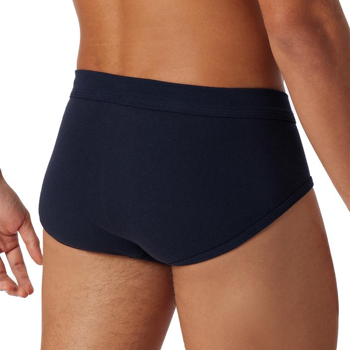 Produktbild Schiesser 4er Pack Cotton Essentials Feinripp Sportslip / Unterhose (XXL, 4er Pack)