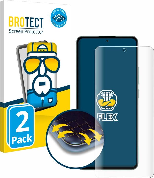 Actual product image BROTECT Full-Cover Protector (2 Piece, Xiaomi 13T)