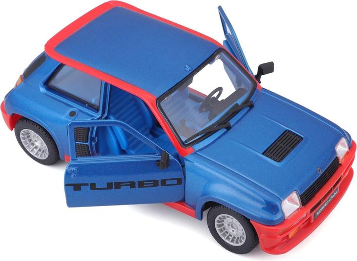 Produktbild Bburago Renault 5 Turbo blau/rot 1:24