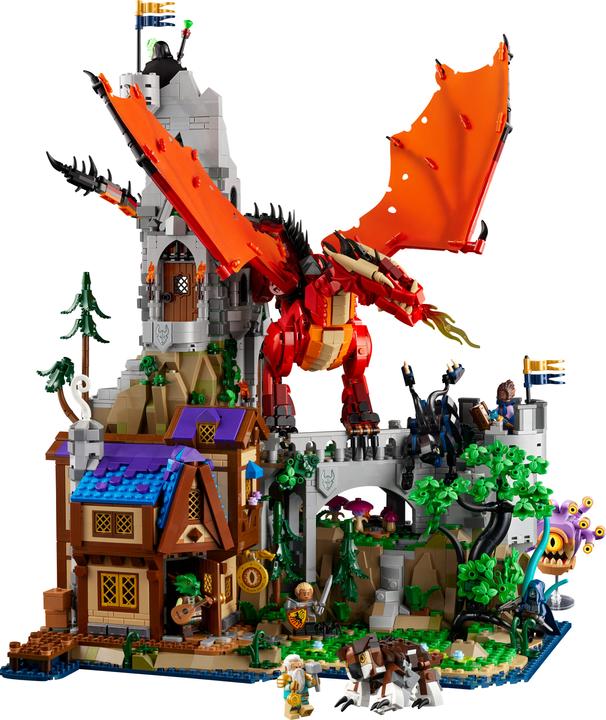 Produktbild LEGO 21348 Dungeons & Dragons: Die Sage vom Roten Drachen (21348, LEGO Ideas, LEGO Seltene Sets)