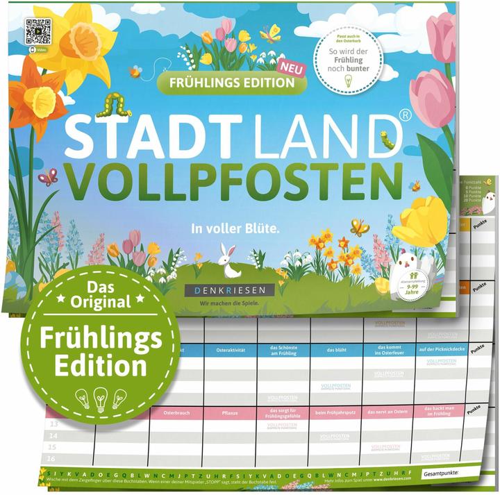 Image du produit Denkriesen - VILLE TERRE A TERRE® - EDITION PRINTEMPS - "En pleine floraison" - A4 (Allemand)