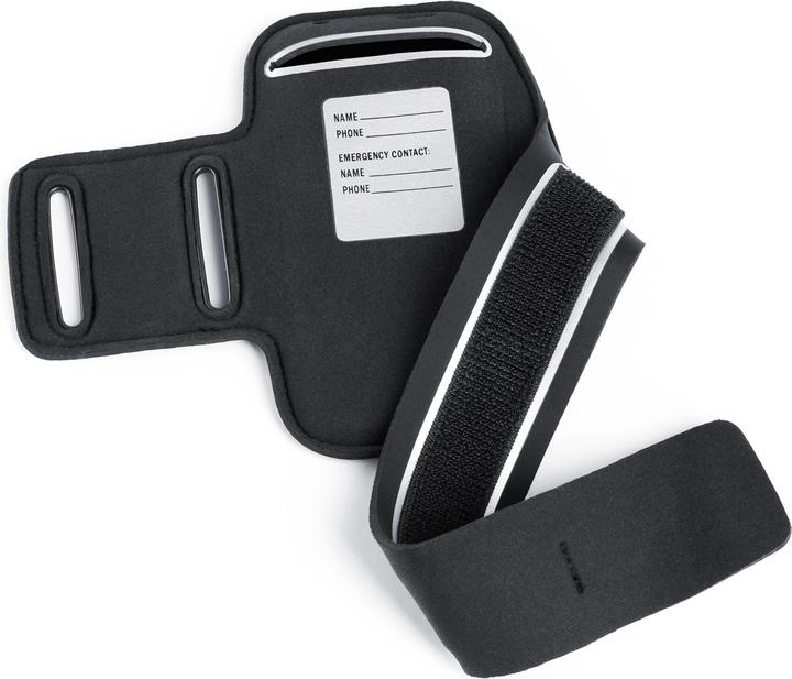 Produktbild Arendo Smartphone Fitness Armband für 4,7" Smartphones, Schlüsselfach, Reflektorstreifen