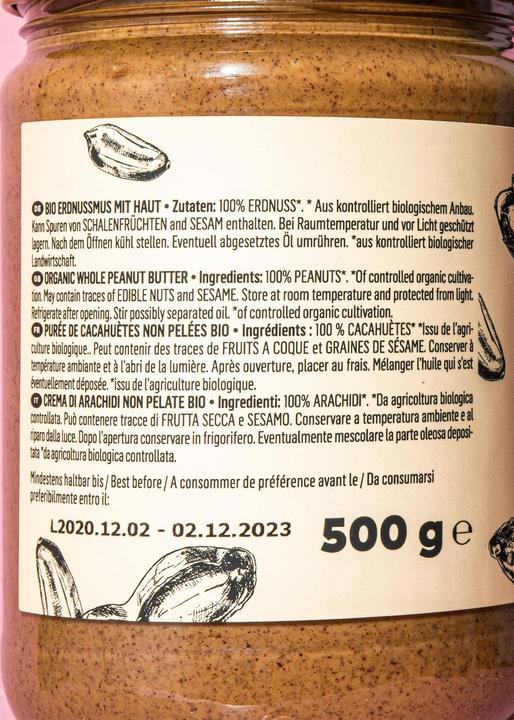 Immagine prodotto KoRo Burro di arachidi biologico con buccia (6000 g)