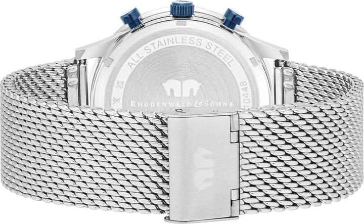 Produktbild Herren Chronograph Flight Captain Edelstahl Silber - 34126 (Chronograph, 43.80 mm)