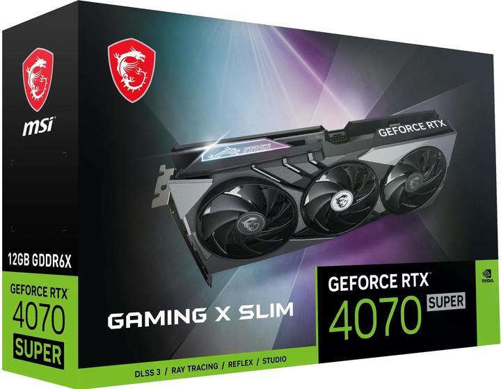 Produktbild MSI GeForce RTX 4070 SUPER GAMING X SLIM (12 GB)