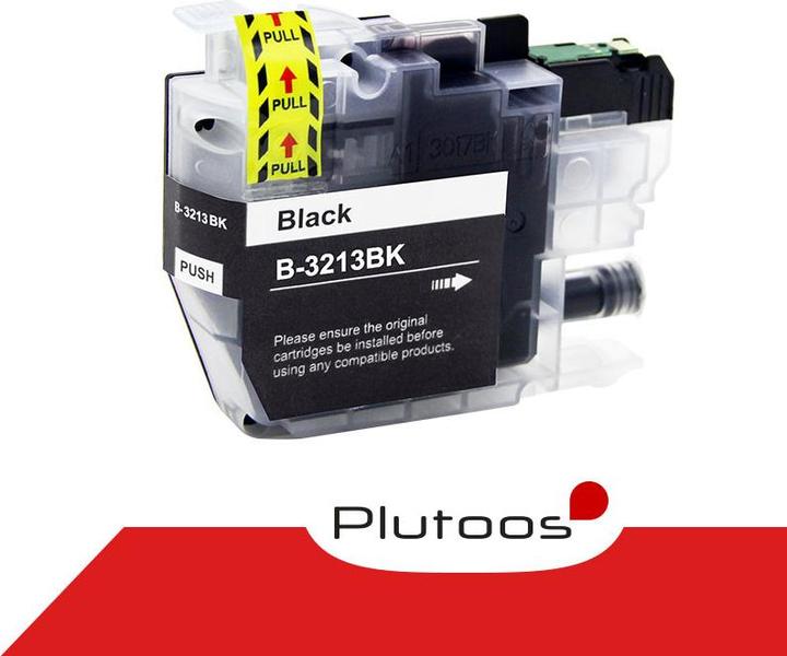 Actual product image Plutoos Brother LC-3213 Cartridge XXL compatible, Black LC-3213BK