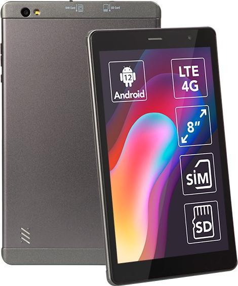 Blow Tablet PlatinumTAB8 4G IPS 2GB/32GB ANDROID 11 quad core (4G, 8", 32 GB, Dark grey)