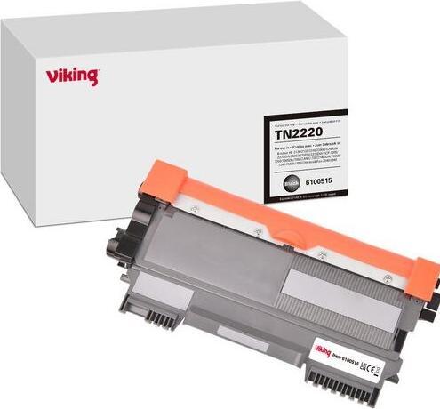 Actual product image Viking Toner cartridge TN2220 Compatible Brother TN-2220 Black (FC)