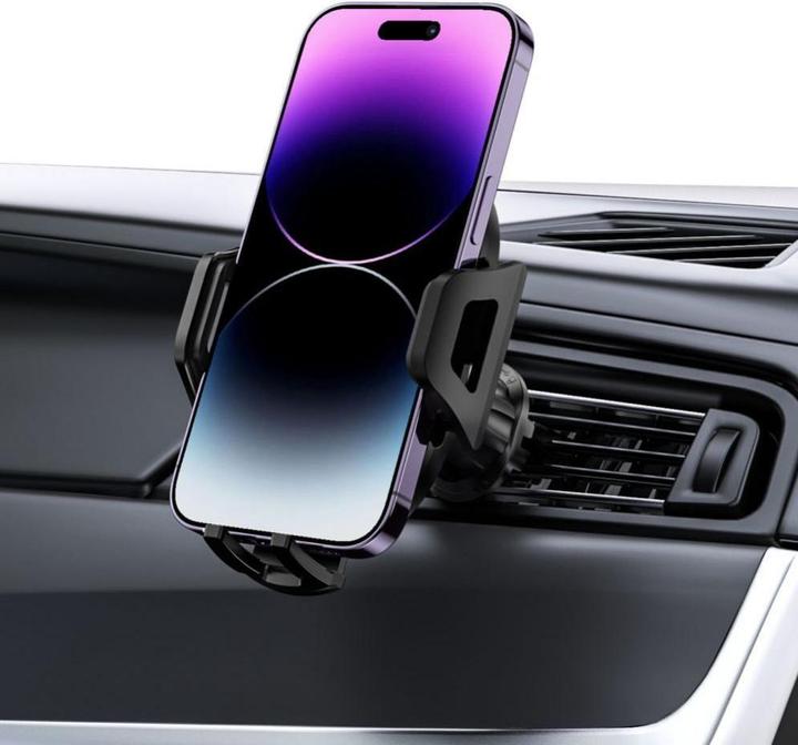Productafbeelding Tech-Protect V5 autotelefoonhouder voor cockpit / luchtrooster - zwart