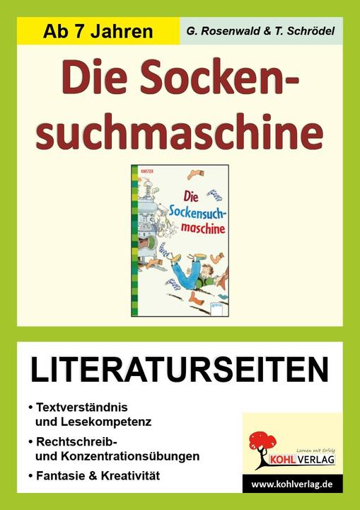 Produktbild Die Sockensuchmaschine / Literaturseiten (Deutsch, Tim Schrödel, Gabriela Rosenwald, 2008)