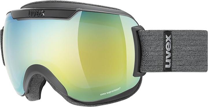 Image du produit Uvex Sports Lunettes de ski Downhill 2000 Full Mirror (couleur : 2730 black, mirror orange (S2), blue)