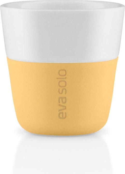 Produktbild Eva Solo Espressotasse 80 ml, 2 Stück, Gelb/Weiss (80 ml, 2 x)