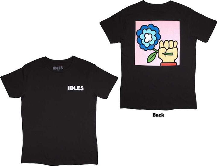 Idles Cartoon Flower Back Print (S)