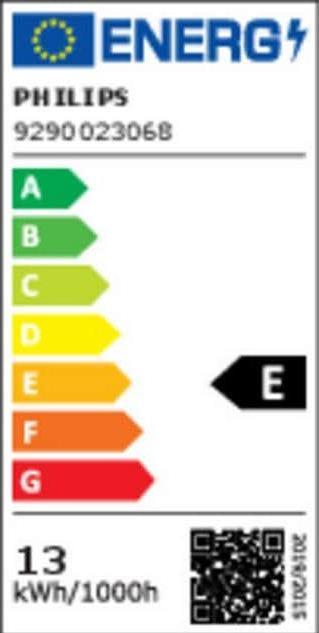 Etichetta energetica Philips Lampadine LED (E27, 13 W, 1521 lm, 3 x, E)