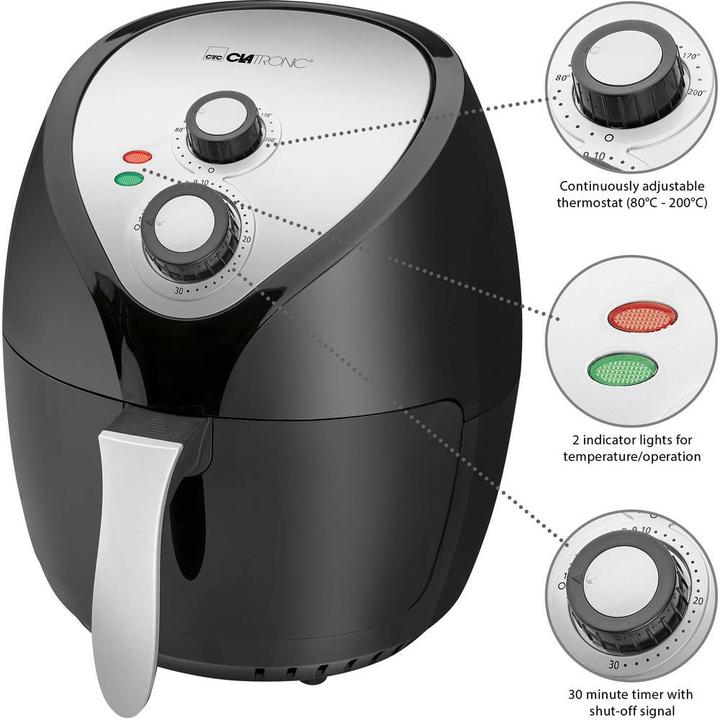 Produktbild Clatronic FR HeissluftFritteuse