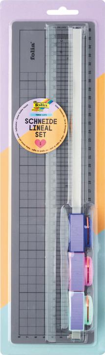 Produktbild Folia Schneidematte Set mit Lineal 36x8 cm (36 x 8 cm)