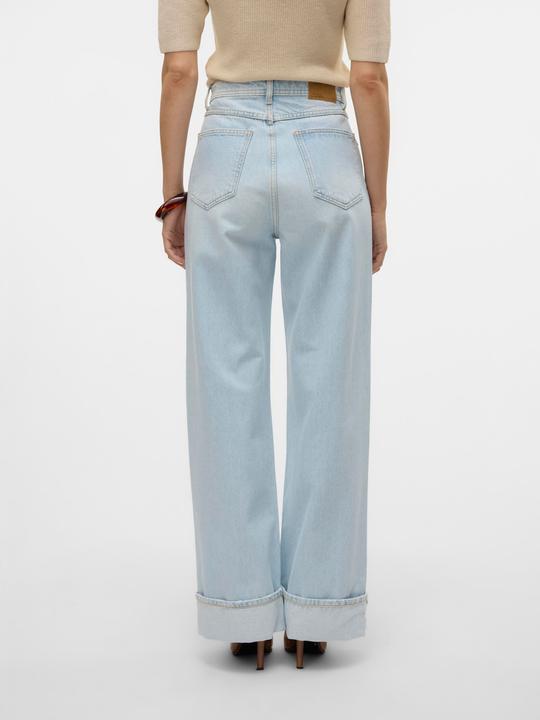 Immagine prodotto Vero Moda VMKATHY Super High Rise Weiter Beinschnitt Jeans Weit geschnitten (W29/L30)
