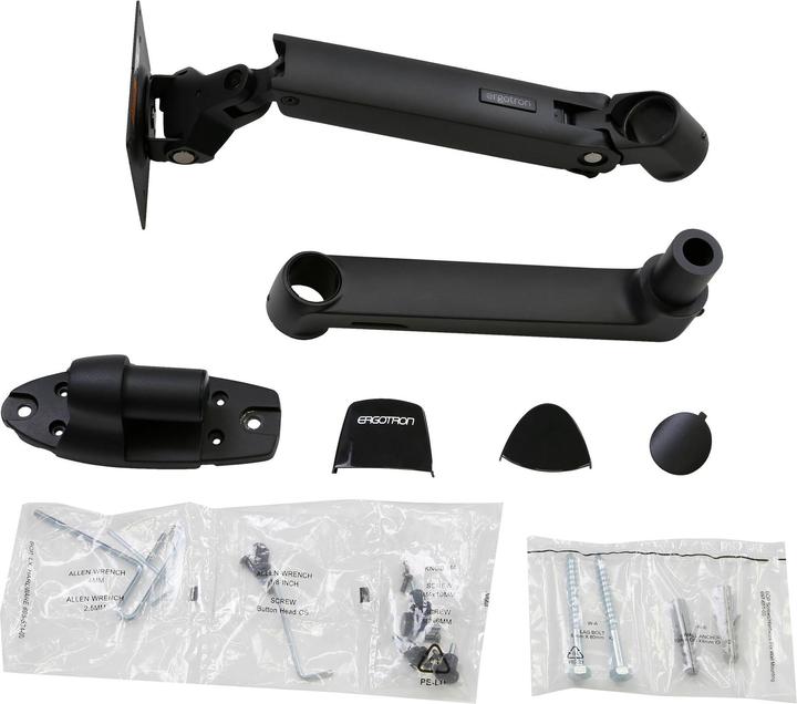 Produktbild Ergotron LX Monitor Arm mit patentierter CF-Technologie (Wand, 34")