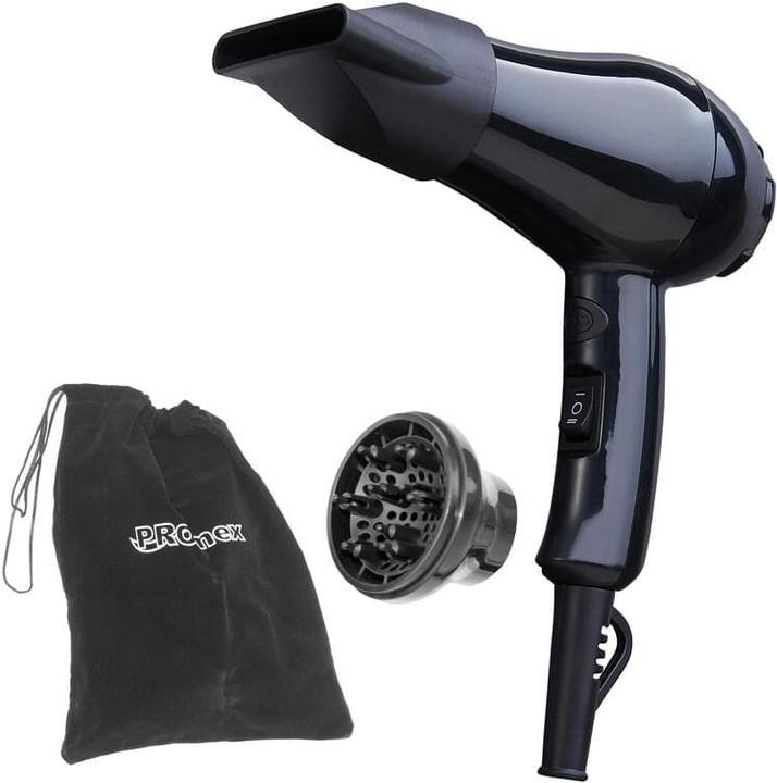 Produktbild Promex Reiseföhn inkl. Diffusor 1050 W Schwarz 340g