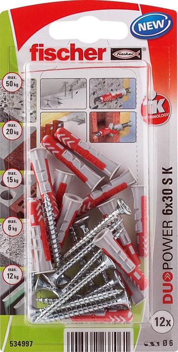 Actual product image Fischer Duopower (12 pcs.)
