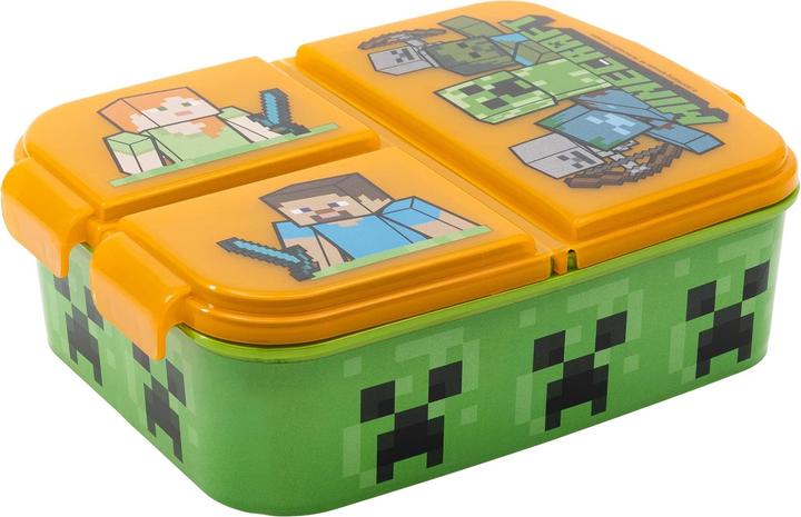 Stor Minecraft Alex & Steve - Lunchbox mit Fächern