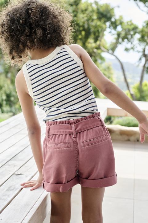 Produktbild Vertbaudet Mädchen Paperbag-Shorts (92)