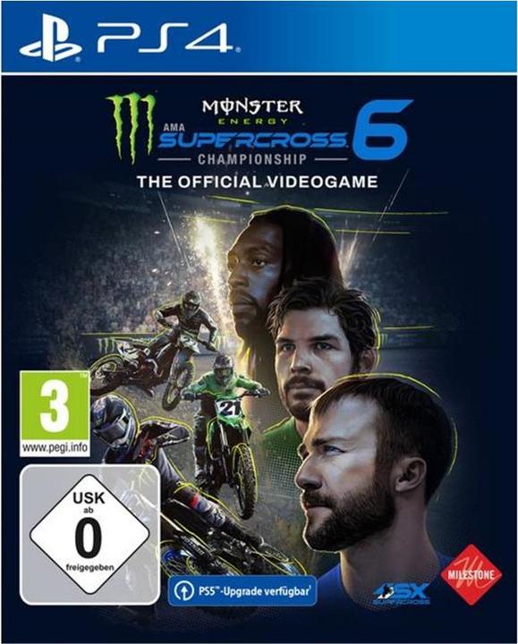 Image du produit Milestone Monster Energy Supercross - The Official Videogame 6 (PS4, DE)