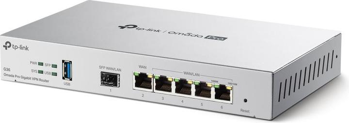 Produktbild TP-Link Omada Pro G36, Ethernet-WAN, Gigabit Ethernet, Grau