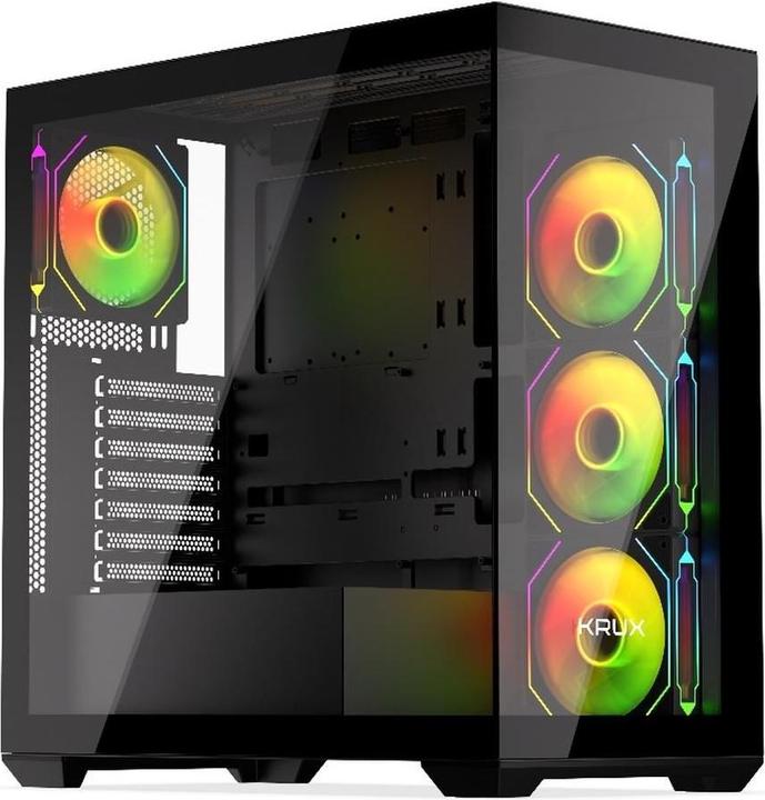Actual product image Krux Obudowa Exo (KRXD004) (ATX, mATX, Mini-ITX)