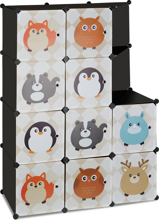 Actual product image Relaxdays Boltless shelving