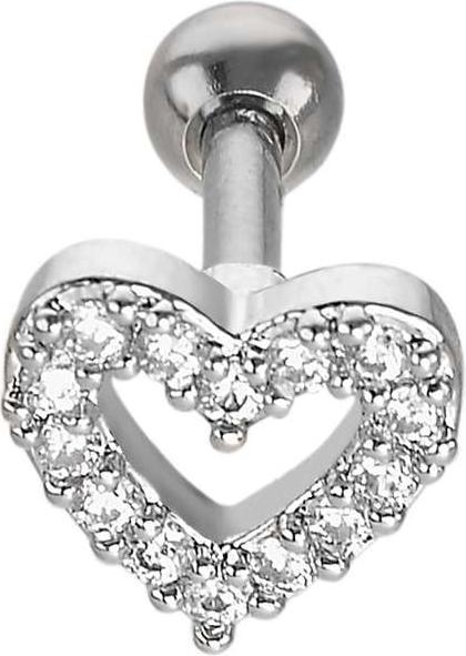 Actual product image Bijouteria Ear piercing (Stainless steel, Crystal)