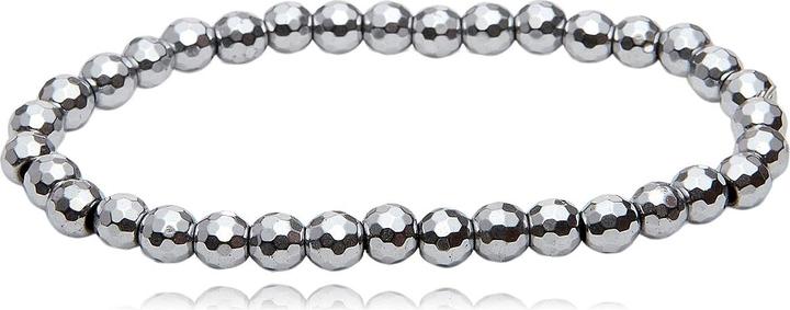 Leyda Armband Hämatit (18 cm, Stein)