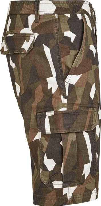 Actual product image Urban Classics Geometric Camo Stretch Twill Cargo Shorts (30)
