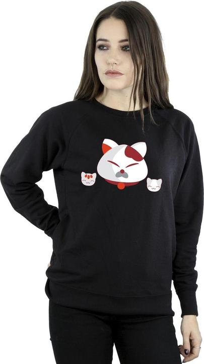 Immagine prodotto Disney Big Hero 6 Baymax Kitten Heads Felpa Donna (L)