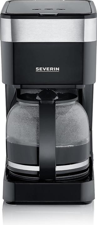 Immagine prodotto Severin KA9263 Caffettiera a filtro in vetro nero / acciaio inox spazzolato
