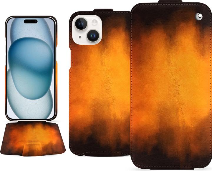 Produktbild Noreve Lederschutzhülle vertikal (Apple iPhone 15)
