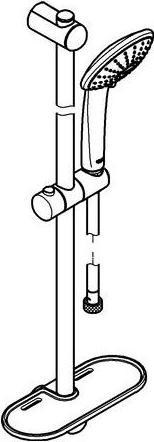 Produktbild Grohe Euphoria 110 Massage Brausestangenset