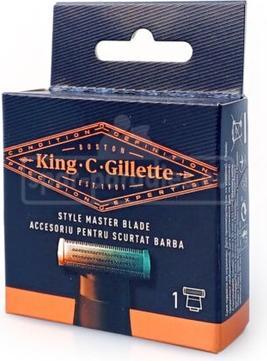 Actual product image Gillette King C. Style Master Blade (1 x)