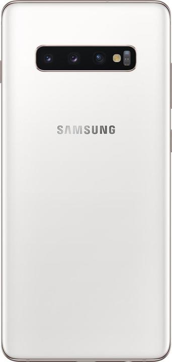 Produktbild Samsung Galaxy S10+ (512 GB, Ceramic White, 6.40", Hybrid Dual SIM, 16 Mpx, 4G)