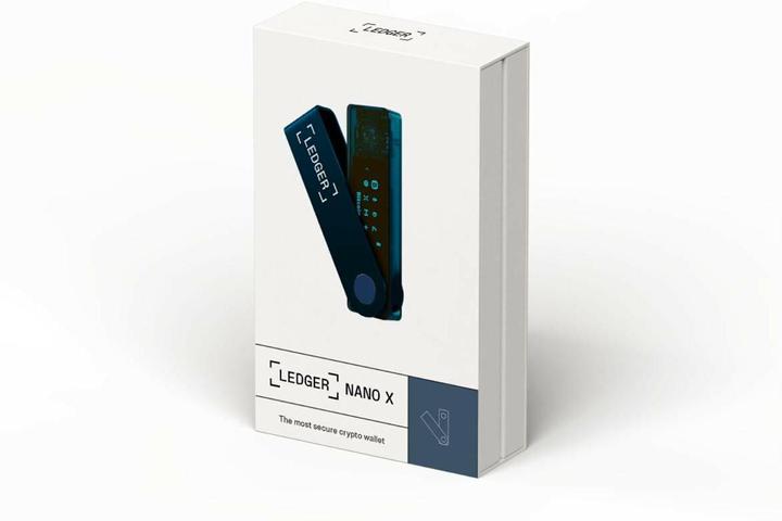 Actual product image Ledger Nano X - Sapphire Blue (Bitcoin, Others, Ethereum Classic)