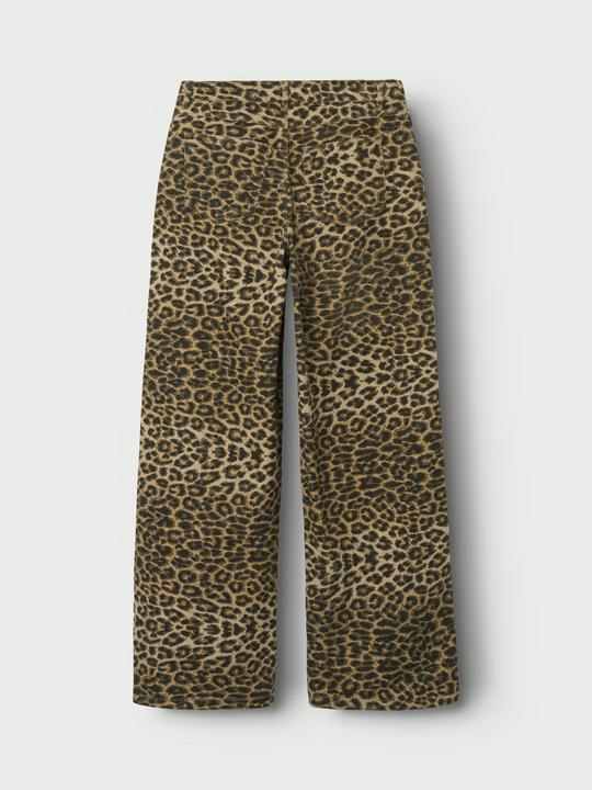 Actual product image Lmtd Wide leg leoprint trousers (170)