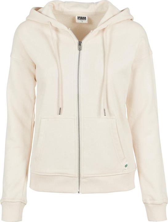 Urban Classics Ladies Organic Terry Zip Hoody