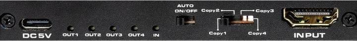 Immagine prodotto myWall My Wall 8K HDMI Splitter 1 in 4 out HDMI-Splitter