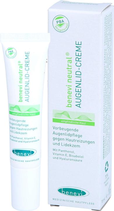 Actual product image Benevi NEUTRAL Eyelid Cream, 15 ml Cream (15 ml)