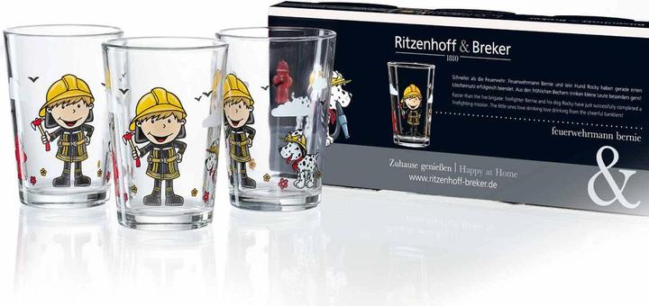 Produktbild Ritzenhoff & Breker Kindergläser Feuerwehrmann Bernie