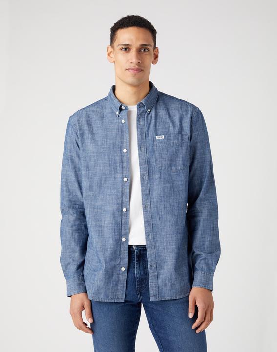 Immagine prodotto Wrangler Camicia button down a 1 tasca (S)